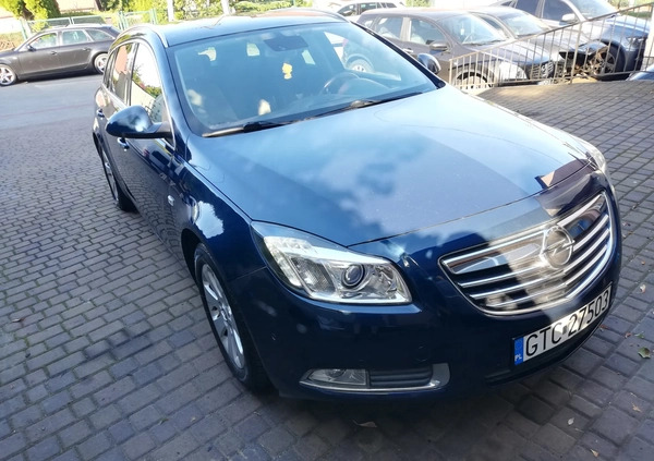 Opel Insignia cena 25500 przebieg: 295000, rok produkcji 2011 z Tczew małe 596